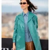 The Beauty Photocall Rebecca Hall Coat Front