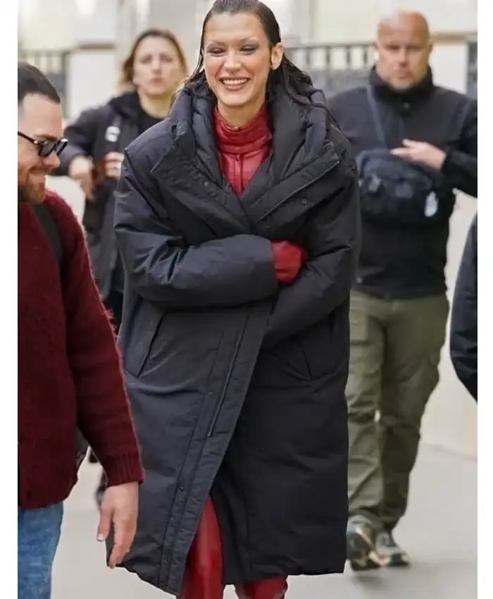 The Beauty S01 Bella Hadid Hooded Coat