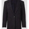 The Lincoln Lawyer S04 Neve Campbell Pinstripe Blazer For Sale