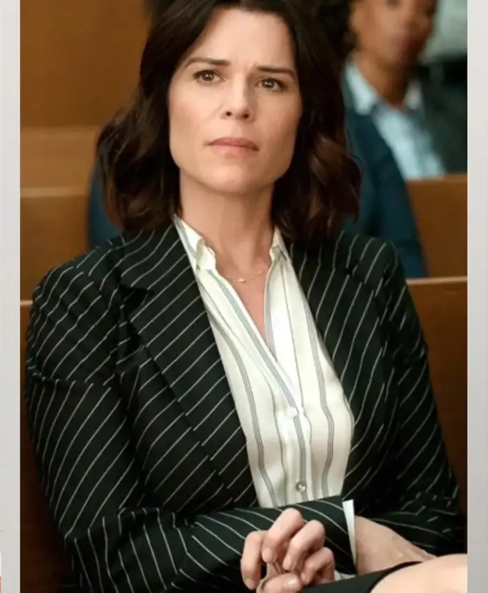 The Lincoln Lawyer S04 Neve Campbell Pinstripe Blazer