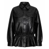 The Moment Premiere Charli XCX Black Leather Jacket
