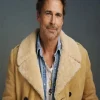 The Musical Rob Lowe Suede Leather Jacket For Sale