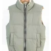 The Real Housewives of Beverly Hills Dorit Kemsley Grey Puffer Vest-Shoot