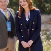 The Stars Between Us 2026 Sarah Drew Blue Coat