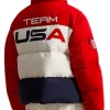 The Today Show Jenna Bush Hager Team USA Puffer Jacket Side