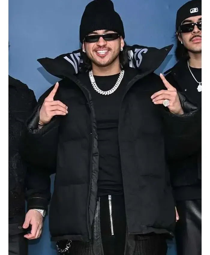 The Tonight Show Jesús Ortiz Paz Black Puffer Jacket
