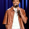 The Tonight Show S13 Ontonio Kareem Leather Jacket