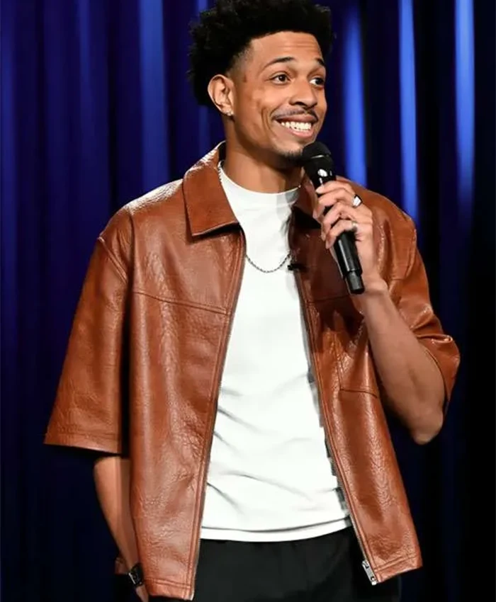 The Tonight Show S13 Ontonio Kareem Leather Jacket For Sale