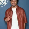 The Tonight Show S13 Ontonio Kareem Leather Jacket Front