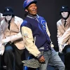 The Tonight Show Starring Jimmy Fallon Lil Uzi Vert Blue Varsity Jacket