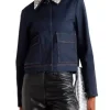 The View 2026 Joy Behar Embellished Collar Denim Jacket For Sale
