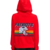 The View 2026 Joy Behar New England Patriots Helmet Hoodie Back