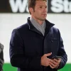The Way to You Aaron O Connell Blue Wool Coat