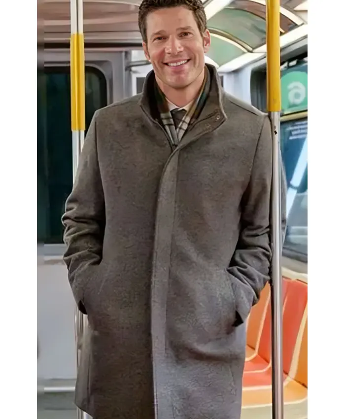 The Way to You Aaron O Connell Grey Coat For Sale