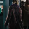 The Way to You Kim Matula Checked Coat Back