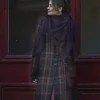The Way to You Kim Matula Checked Coat For Sale