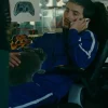 Timothee Chalamet Blue Tracksuit