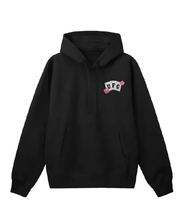 UFC 324 Las Vegas Championship Black Hoodie For Sale