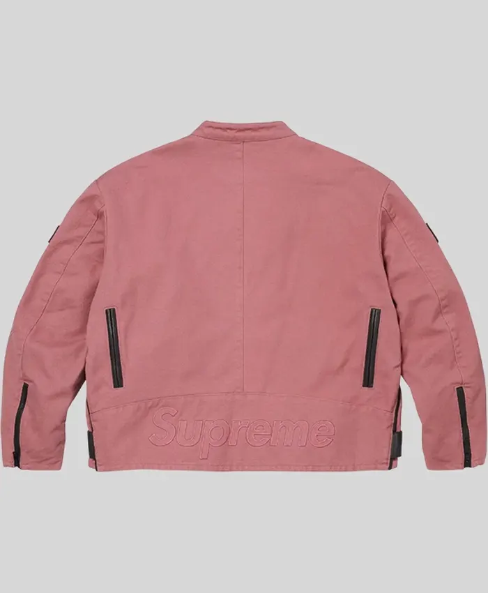 Unisex Supreme Vanson Pink Jacket
