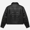 VIVET Signature Black Leather Jacket
