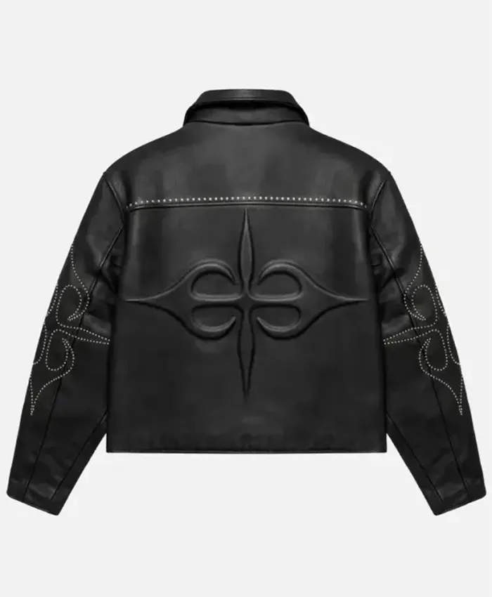 VIVET Signature Black Leather Jacket