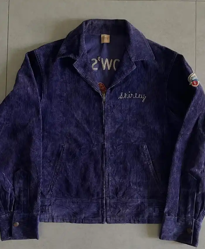 Vintage 1950’s Barlow's Roller Rink Corduroy Sports Jacket For Sale
