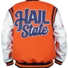 Virginia State University Motto 2.0 Orange Varsity Jacket
