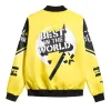 WWE CM Punk GTS Best In The World Yellow Bomber Jacket