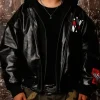 WWE X Loiter Raw Is War Leather Jacket