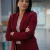 Watson S02 Rochelle Aytes Red Blazer