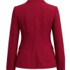 Watson S02 Rochelle Aytes Red Blazer Back