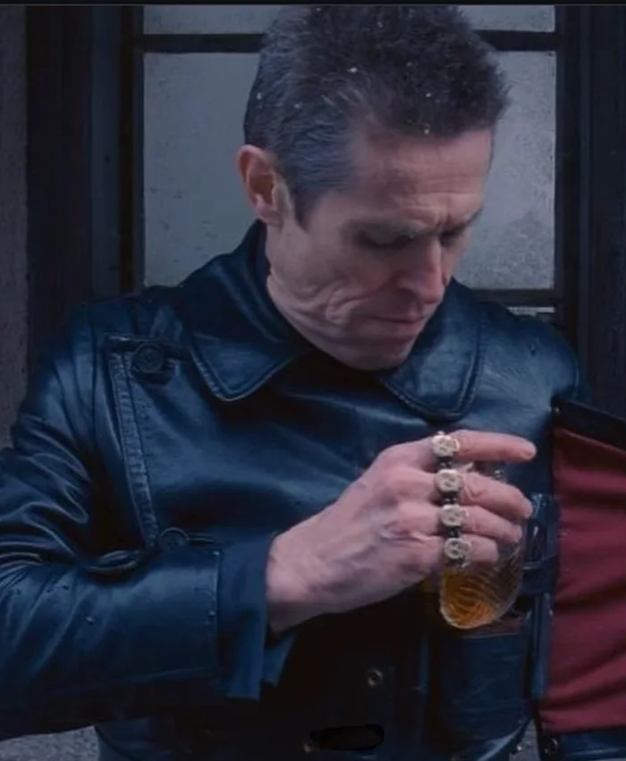 Willem Dafoe Prada Coat Front