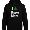 William Chisholm I Celtics Drake Maye Black Hoodie For Sale
