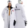 Winter Olympics 2026 Team Malaysia Long Jacket For Sale