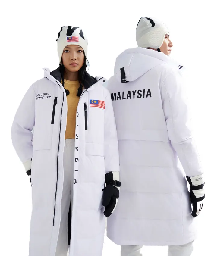 Winter Olympics 2026 Team Malaysia Long Jacket For Sale