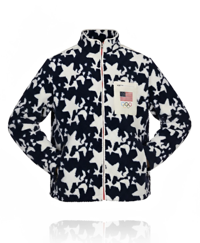 Winter Olympics 2026 Team USA Sherpa Jacket