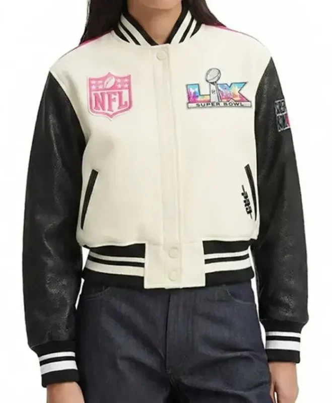 Women’s Super Bowl LX Varsity Jacket - Order Now
