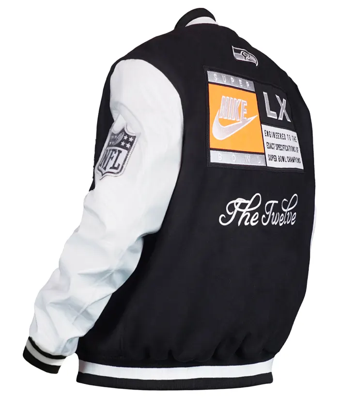 the Seattle Seahawks x Nike Super Bowl Champions Destroyer Jacket On Sale