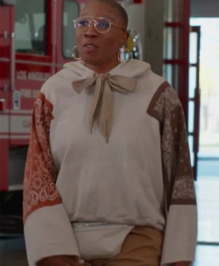 9-1-1 S09 Aisha Hinds Bandana Hoodie