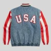 Adidas Bring Back 1994 USA Denim Jacket Back