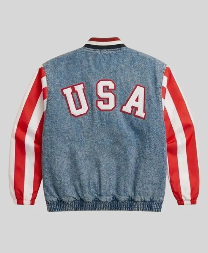 Adidas Bring Back 1994 USA Denim Jacket Back