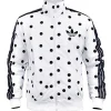 Adidas Polka Dots Zip Up Track Jacket White