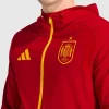 Adidas Spain 2026 Tiro Travel Windbreaker Jacket Front