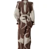 African Daisy Crop Trench Jacket Back