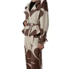 African Daisy Crop Trench Jacket Side