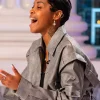 American Idol S24 Keyla Richardson Grey Jacket