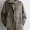 Angie Polaski Will Trent S04 Checked Scarf Jacket For Sale