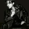 Arirang Album Vinyl Cover 2026 Jung Hoseok Black Leather Fringe Jacket