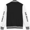 BTS Arirang World Tour Black and White Varsity Jacket for Men and Women