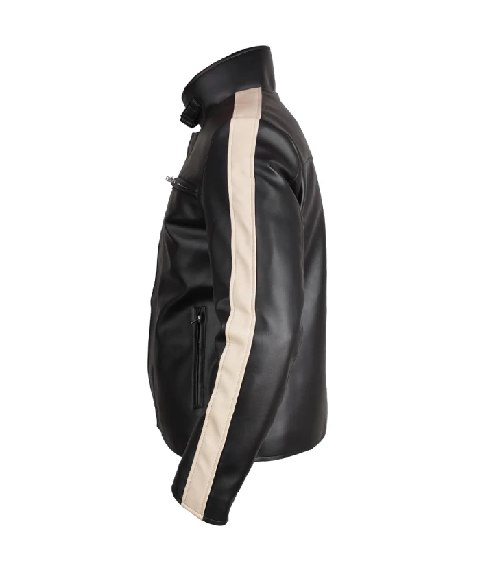 Jimin striped leather jacket inspired by the BTS Spotify Event 2026